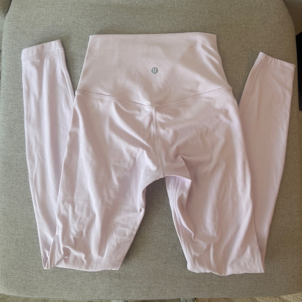 lululemon athletica Light Pink High-Rise Leggings